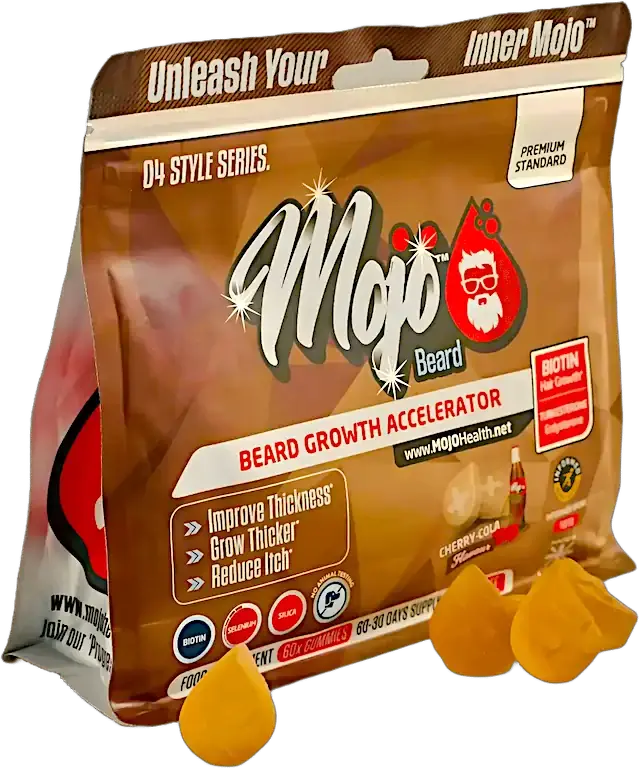 MOJO™ BEARD Gummies (80 % RÉDUCTION)